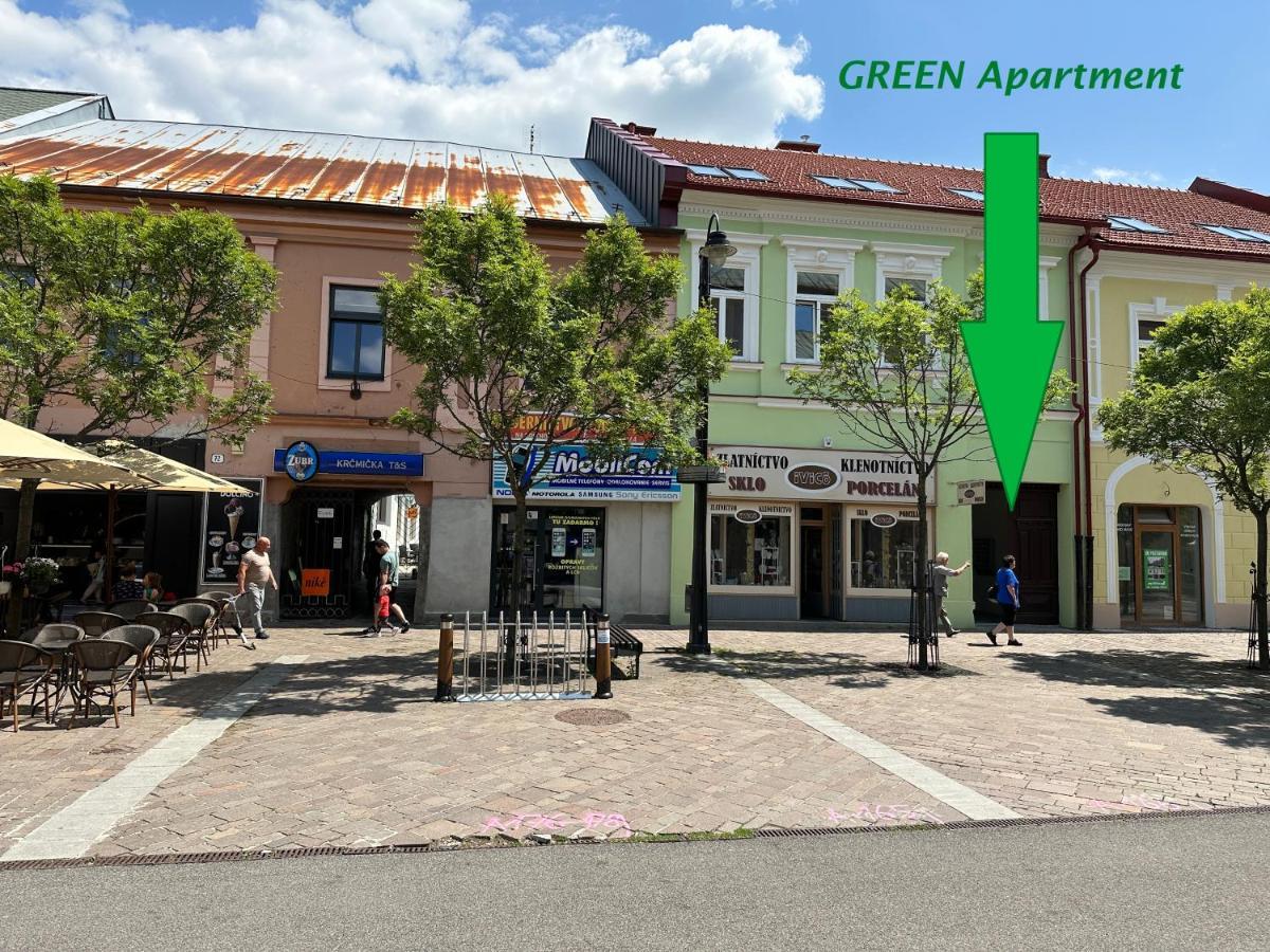 Green Apartment - City Centre - Main Square Liptovský Mikuláš Εξωτερικό φωτογραφία